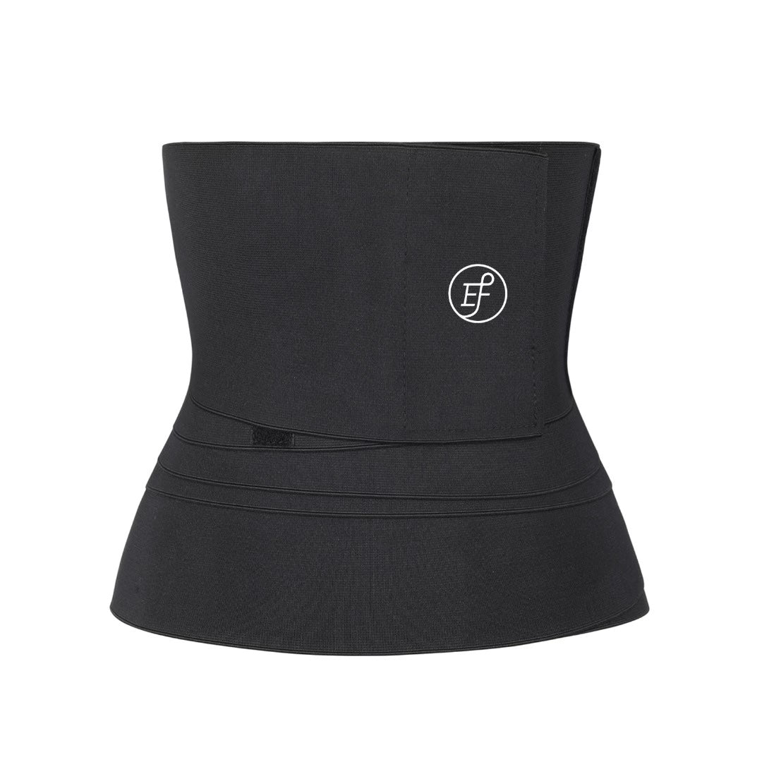 EvieFit Waist Trainer Wrap - Black